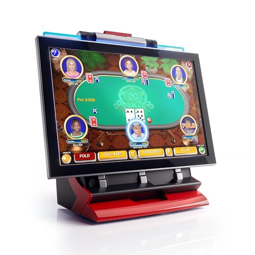 JVL Echo 22' Touchscreen Bartop Arcade Machine - Plug & Play, No Coins Needed | 149 Games Ready to Play, Compact Bartop Design for Home Bar & Tavern