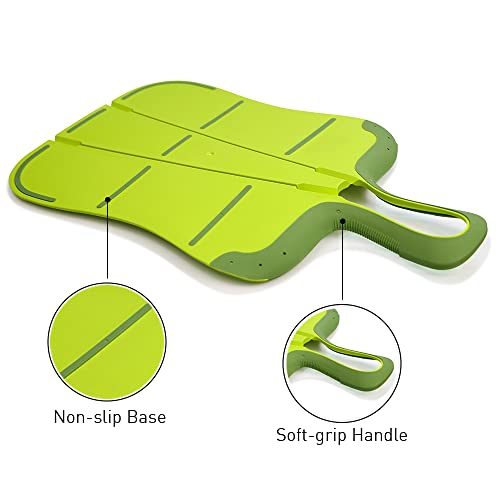 Foldable Plastic Chopping Board, JianHan 15-inch Ultra-Light Eco-Friendly Flexible Vegetable Cutting Board with Non-Slip Feet, Dishwasher Safe - Image 7