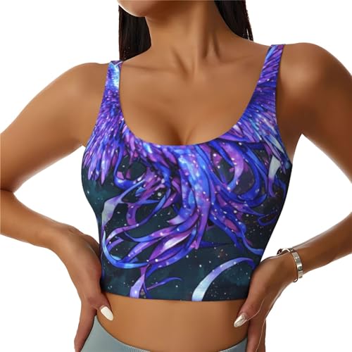 Women Girls Comfort Fit Sports Bra Tops for Sports Exercise
