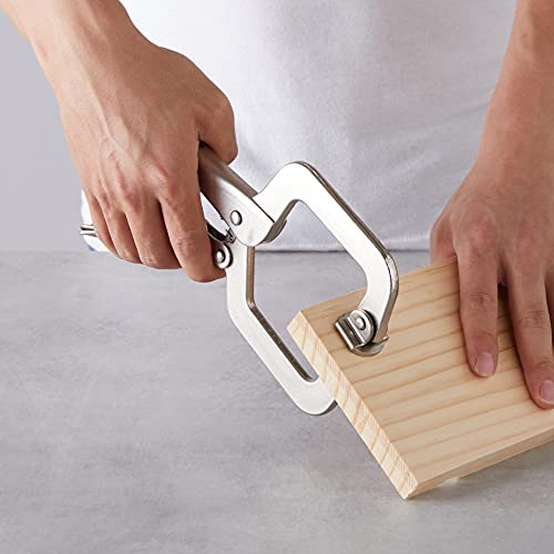 Amazon Basics 3-Piece C-Clamp Locking Pliers Set - Includes 6-Inch, 9-Inch And 11-Inch #TOP7