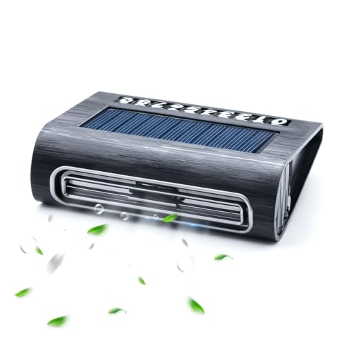 Solar Powered Air Purifier - USB Rechargeable Portable Air Cleaner