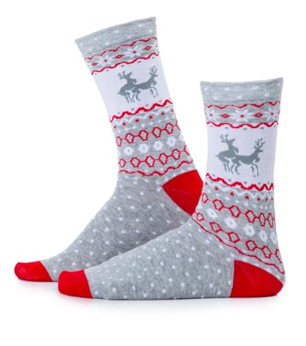 Image of Tipsy Elves Holiday Themed Socks for Men Fun and Festive Men's Socks for Valentines and More