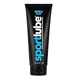 Sportlube Double Play Premium Water-Based Personal Lubricant 8oz Tube - Intimate Sex Lube for Men, Women, & Couples - Natural Feel, Silky Smooth, Non-Staining