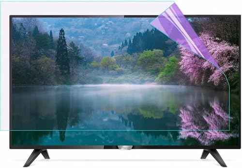 Pellicola protettiva opaca antiriflesso per monitor da 40-50" - Filtro antigraffio per alleviare l'affaticamento degli occhi e ammorbidire la luce per interni ed esterni
