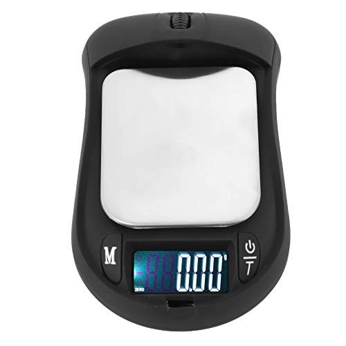 HSOYGE Báscula de Alimentos Mini, báscula de joyería, báscula de Cocina de 200 g/0,01 g, báscula de Cocina y Alimentos Multifuncional, báscula de Cocina, Gramos y onzas para cocinar y Hornear