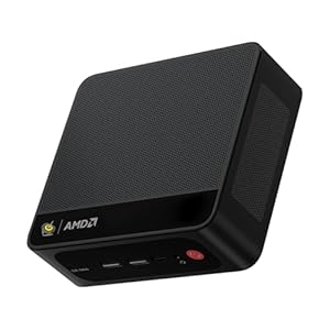 Beelink Mini PC SER5 MAX, AMD Ryzen 7 6800U (8C/16T, up to 4.7GHz), 24GB LPDDR5 RAM 500GB M.2 NVMe SSD Mini Computer Windows 11 Pro, 4K Triple Display, DP, HDMI, Type-C, WiFi6, BT5.2, RJ45 2.5G