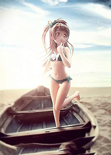 Mimimiao Cute Girl Lovelive! Kotori Minami Swimsuit Ver. 18.5Cm/7.2Inch Action Figure Adult Toys/Dolls Pvc Anime Character Model/Statue Anime Collectibles/Gifts/Decoration #TOP7
