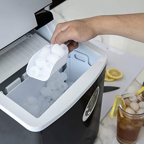 Fabricadora de hielo portátil NewAir NIM028BK00 negra miniatura 5