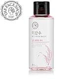 The Face Shop Mild Facial Cleanser, Natural Rice Water Light Cleansing Moisturizer for Sensitive, Dry or Oily Skin - 115 mL/3.9 oz