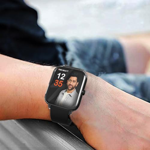 Image of Sounce Watch Case Compatible for Fire-Boltt Ninja Call Pro Plus 1.83 inch Smart Watch Silicone Screen Protector, Scratch-Resistant HD Clear Touch Sensitive Ultra-Thin Protective Cover - Transparent