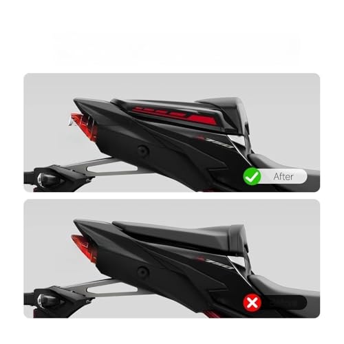 Couverture de queue et capot de siège pour Hornet 750 finition premium section carénage arrière - 4