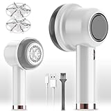 Quitapelusas eléctrico, Quita Pelusas removedor de Pelusas con 2 Cuchilla de Afeitar de Repuesto, afeitadora portátil de Tela para Ropa, Muebles, Ropa de Cama, Alfombra