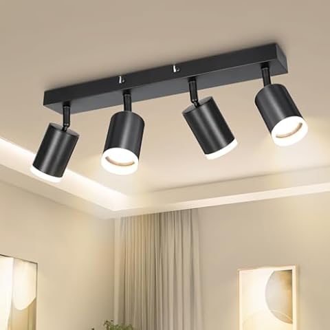 Plafonnier LED Dehobo 4 Spots Cover