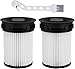 2 Pack Filters Replacement for Miele TriFlex HX1 FSX HX FSF Parts Vacuum Cleaner Filter Accessories fits Parts No. 9178017731 11385020 05-VCH-743