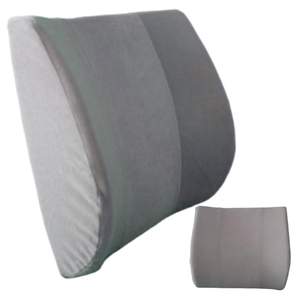 Bodyline Back-Huggar - Traditonal/Regular Style - The Original Lumbar Cushion - GRAY BDL1-10000-GRAY