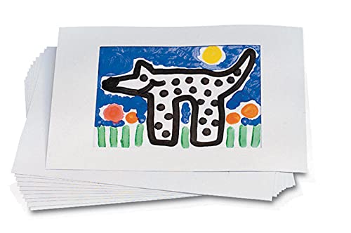 Inovart 6-Ply Mat Board Frame, 22 x 28 Inches, White, Pack of 12