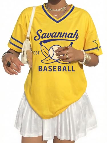 Baseball Jersey Shirts Baseball Shirt Women Quick-Dry Game Day Fan T-Shirt Funny Ballgame Graphic Short Sleeve Tee Tops