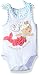 Mud Pie Baby Girls' One Piece Bodysuit Crawler, Mermaid, 0-3 Months