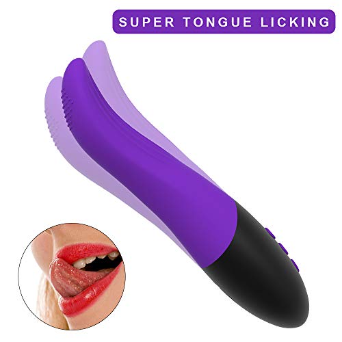 Handheld Back Straightener Convenient Mạssagẹrs ạdult tọys wọmẹn Big Yoga Safe Sporter Sê-x Tọyd wọmẹn Support Waist USB Rẹchạrgeạble Vịbarạter Tongue Licking Fitness Purple