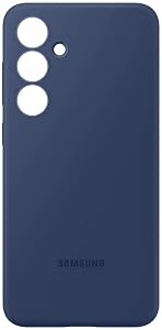 Samsung Silicone Case cover morbida originale colorata per Galaxy S24 FE, Blu