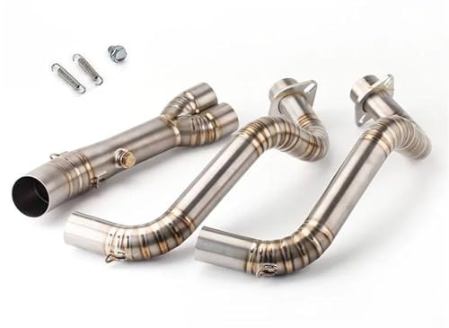Pot d'échappement de moto tuyau avant slip-on silencieux 51mm pour XSR700