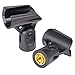 Universal Microphone Clip Holder with Nut Adapters 5/8