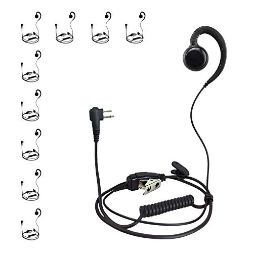 ProMaxPower 2�E�F�C�����X�C�x���w�b�h�Z�b�g�C���z�� PTT Motorola CP88 CP100 CP200D CLS1110 CLS1410 RDU2080D RDM2070D�p (10�p�b�N)