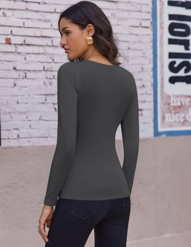 4-Pack Ekouaer Women's Fleece Lined Long Sleeve Thermal Undershirts 18.99 + Free Shipping + 49% Off Code OO24GAKT - image 6