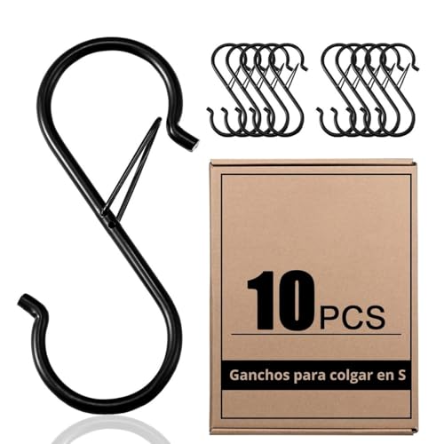 Ganchos de metal para colgar objetos Marca Timotech 9