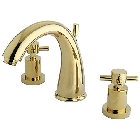 Grifo de lavabo Kingston Brass KS2962DX Concord con mango en cruz Cover