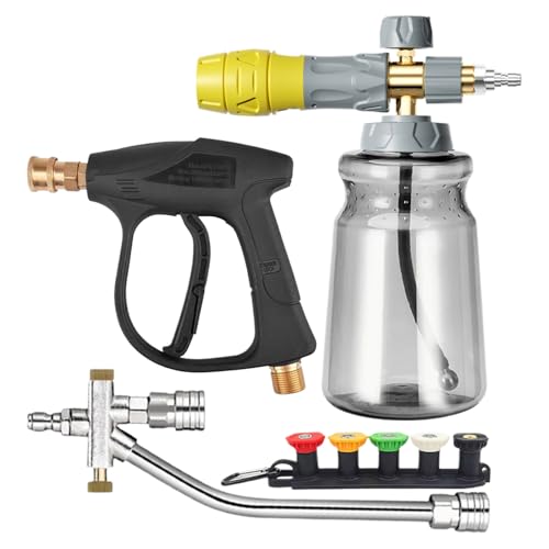 Pulvérisateur mousse contre les rayures de lavage auto adaptable sur tuyau d'arrosage