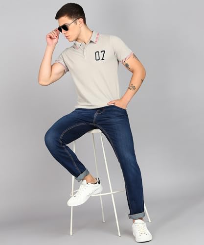 Image of INKKR Men's Soild Half Sleeve Polo T-Shirt Combo