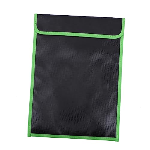 Artibetter 1Pc Fireproof Portable File Bag Document Holder with Capacity