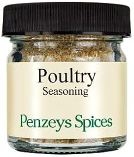 Poultry Seasoning By Penzeys Spices .6 oz 1/4 cup jar (Pack of 1)