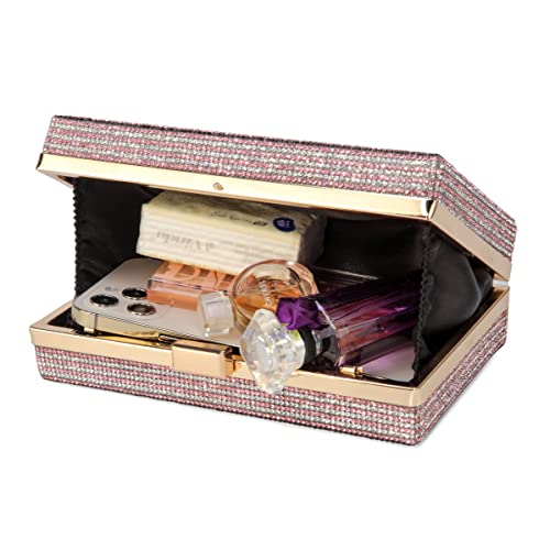 Image of Women Retro Crossbody Bag Rhinestone Fun Unique Evening Clutch Purses for Women