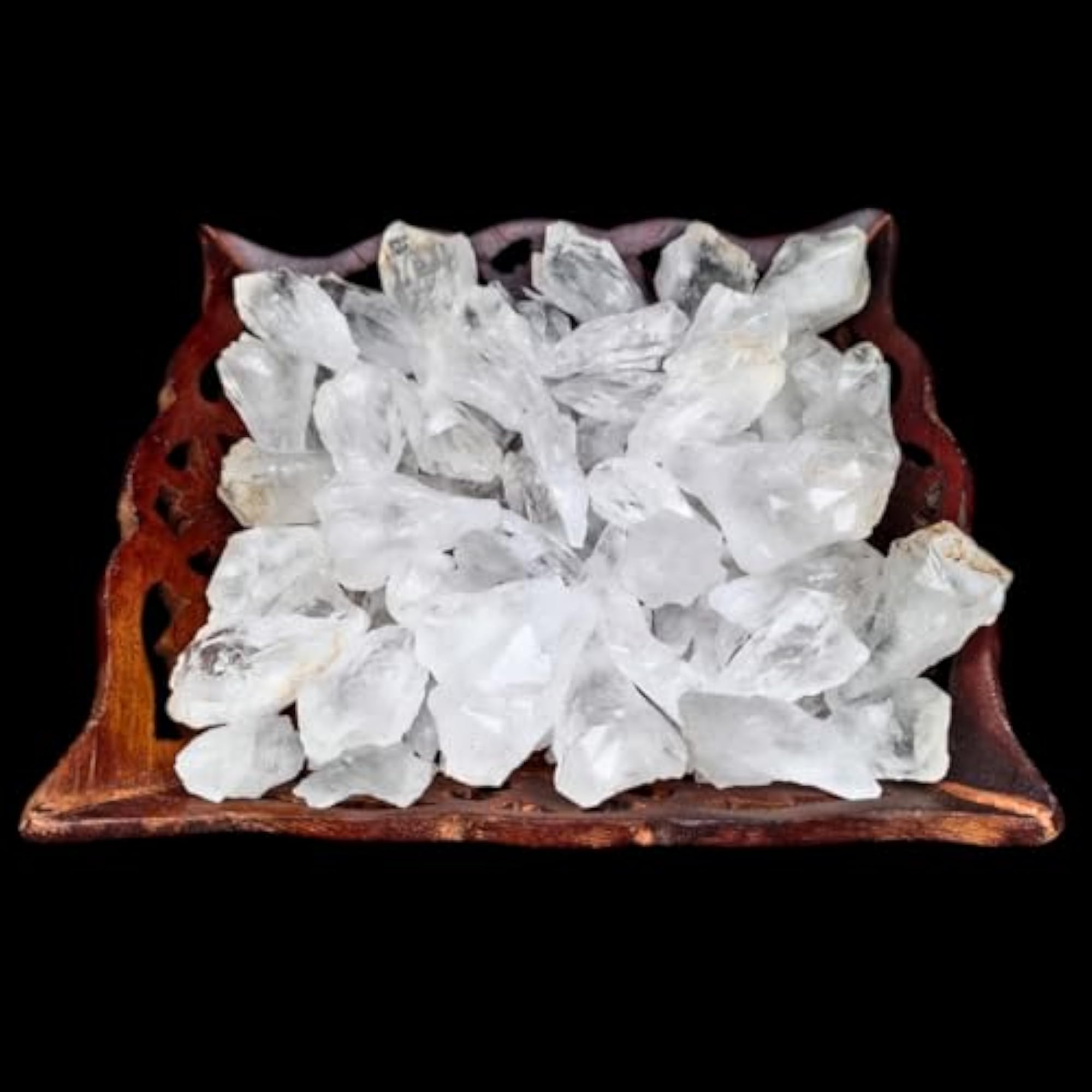 Natural Clear Quartz Random Crystal Stone Jumbo Combo Pack
