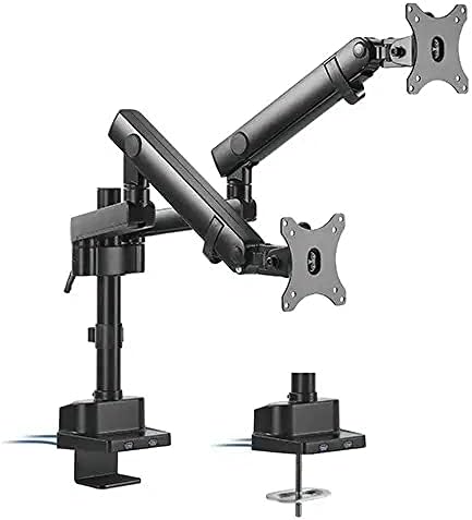 Brateck Dual Monitor Aluminium Slim 