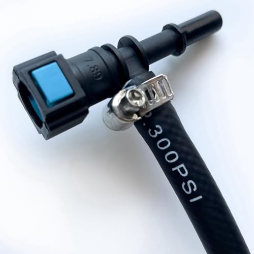 Kopinma Kraftstoffdruck Messgerät, Benzindruck Messgerät, Kraftstoffdruck-Test-Set, Kraftstoff-Einspritzpumpen-Druckprüfgerät, Universal Kraftstoffpumpe Druckprüfer für Auto, Motorrad