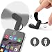 Produktbild ONX3 Black Micro USB Connector Portable Pocket Mini Mobile Phone Fan/Cooling Ventilator Compatible with Nokia 8110 4G