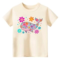 Beige Floral Whale