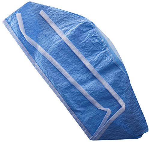 Medline NON28625 Disposable Surgeon's Caps, Scrim, Latex Free, Blue (Pack of 500)