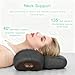 Artuvate Neck Massager - Rechargeable 3 in 1 Massager, Electric Cervical Neck Massage Pillow Hump for Shoulder, Heating & Stress Relieving, Ergonomic Memory Foam Pillow (Classic Gray)