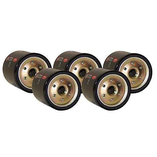 Racing Set of 5 Engine Motor Oil Filters For Buick Cadillac Checker Chevrolet GMC Oldsmobile Pontiac Studebaker Naturally Aspirated