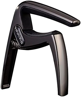 Swiff 6921502304271 Capo for Guitar, Black