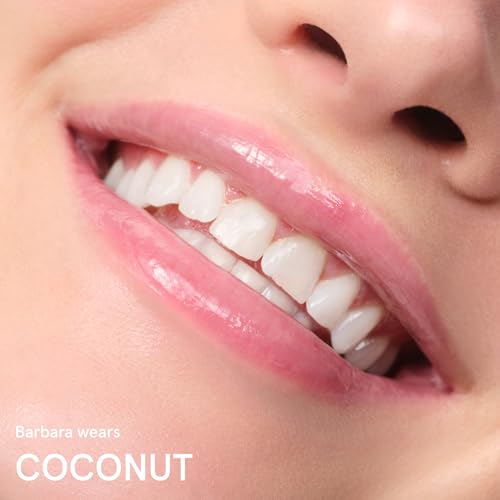 Image of Glossier Balm Dotcom Hydrating Lip Balm - Universal Salve, Up to 12Hr Moisture - Lanolin, Beeswax & Castor Oil for Dry Lips, Cuticles & Skin - Coconut, Clear Untinted, 15ml
