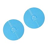 2 alfombrillas de silicona aptas para lavavajillas con superficies antideslizantes, para hornear masa de pizza, para encimeras de cocina, uso antideslizante