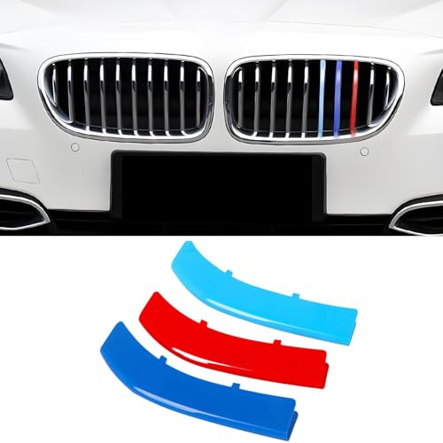 Image of Automotive Grill Inserts for BMW 5 Series Sedan F10 F18 520i 528i 530i 535i 550i 2014-2016 (Fit Only 10-Beam) NOT for 12-Beam or 11-Beam, Front Grille Accessories