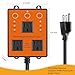 MIAOLINK Remote Automatic Vacuum Switch, 120V/15A Power Tool Dust Control, 3-Mode with Delay Timer