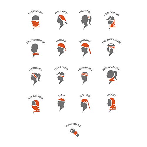 Ambesonne Unisex Multicolor Face and Neck Warmers4