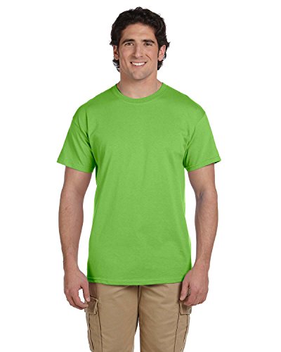 By Gildan Adult Ultra Cotton 6 Oz T-Shirt - Lime - S - (Style # G200 - Original Label)